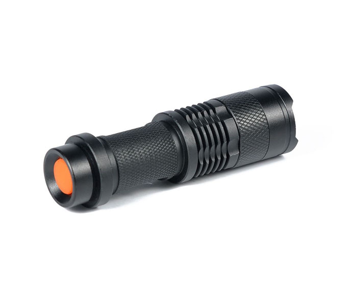 CREE Q5 Mini Telescope Zoomable Flashlight Camping Flashlight